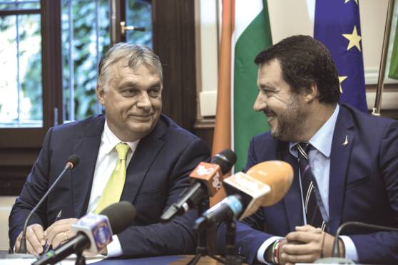 M. Salvini et V. Orbán promettent une nouvelle Europe