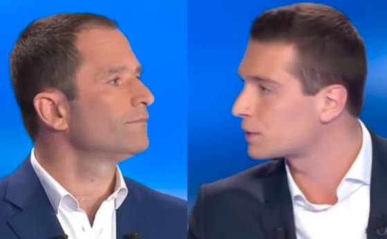 Clash entre Benoît Hamon et Jordan Bardella sur BFMTV (vidéo)