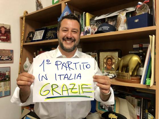 Elections européennes: en Italie, Matteo Salvini a les coudées franches