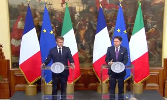 Emmanuel Macron et Giuseppe Conte d’accord pour un mécanisme de répartition automatique des migrants en Europe