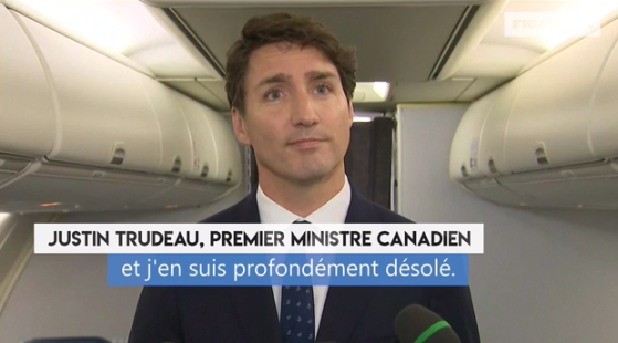 Canada : Justin Trudeau «regrette» de s'être grimé le visage en noir