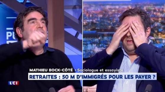 Mathieu Bock-Côté recadre magistralement Romain Goupil sur les 50 millions d’immigrés de Delevoye (Vidéo)