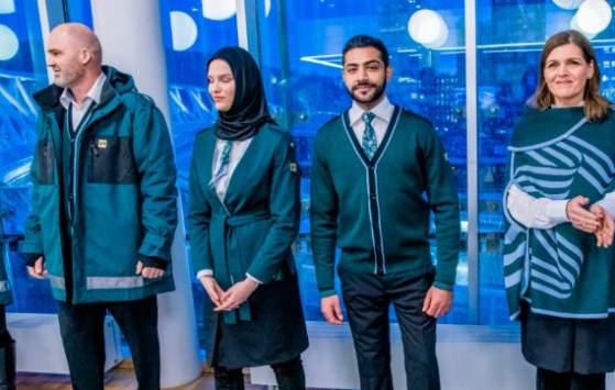 La société nationale ferroviaire norvégienne "Vy" lance un nouvel uniforme incluant un hijab