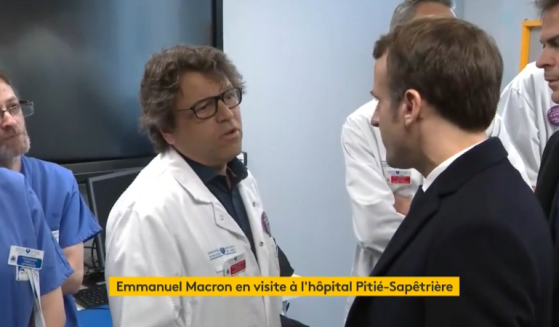 [VIDÉO] "On est vraiment au bout" : le cri d'alarme d'un médecin de la Pitié-Salpêtrière face à Emmanuel Macron