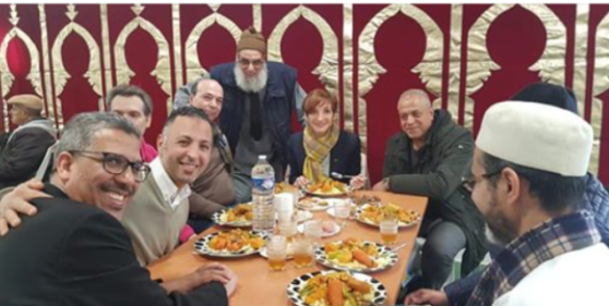 Début mars, la candidate LREM à Colmar visitait la mosquée qui a diffusé l’appel amplifié à la prière