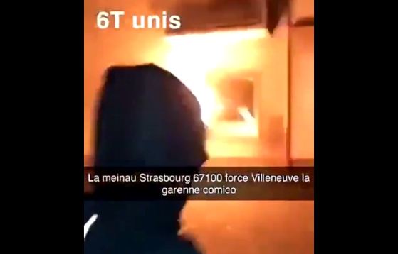 Strasbourg : Des individus tentent d’incendier un poste de police aux cocktails Molotov en pleine nuit