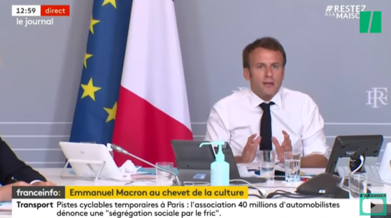 Envolées lyriques, métaphores opaques et litotes : le grand flou des annonces de Macron au monde culturel [Vidéo]