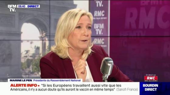 Marine Le Pen (RN) : « Les Français ont été mis en prison pendant 2 mois » (Vidéo)