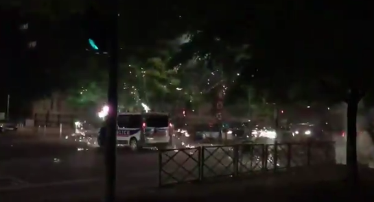 Argenteuil : barricades en feu et tirs de mortier d'artifice après la mort d'un motocycliste