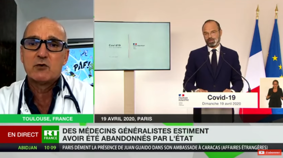 Colère des médecins : «Certains médecins ont dû consulter sans aucun moyen de protection» - RT France