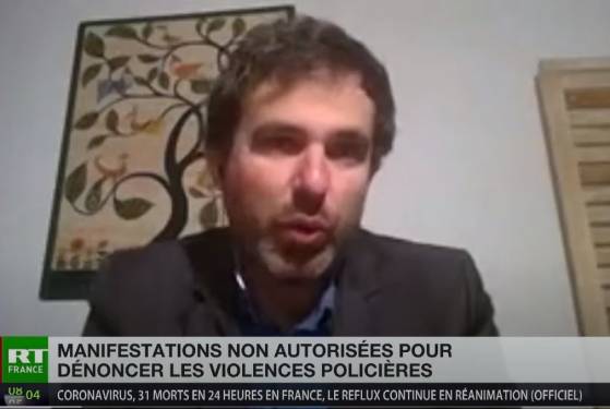 Alexandre Langlois (VIGI) au sujet des manifestations contre les violences policières: «La colère devrait être contre notre employeur, l’État» (Vidéo)