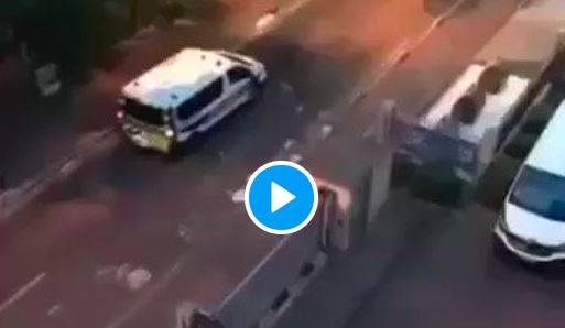 Un fourgon de police attaqué au cocktail Molotov et au mortier à Orly le 14 juillet (Vidéo)
