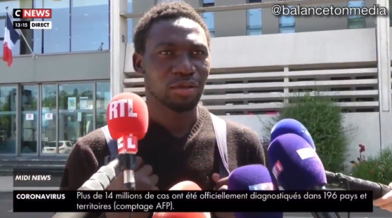 Nantes : la bourde des journalistes devant le commissariat (vidéo)