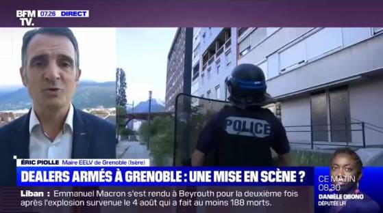Vidéos de dealers armés: Pour Éric Piolle, maire de Grenoble, G. Darmanin "a stigmatisé de nouveau un quartier"
