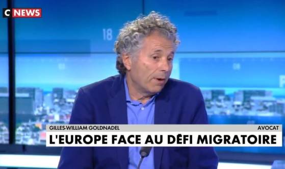 Gilles-William Goldnadel : « Je vis l’immigration comme un drame, comme une invasion. » (Vidéo)