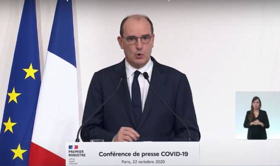 Covid-19: Jean Castex annonce que 46 millions de Français sont désormais concernés par le couvre-feu: «Les semaines qui viennent seront dures»