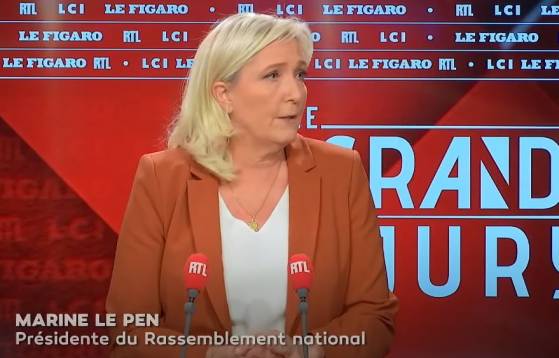 Marine Le Pen (RN): "l'idéologie islamiste devait être considérée comme ennemie de la France"  (Vidéo)