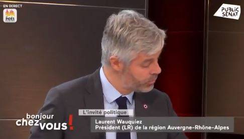 Laurent Wauquiez (LR) : "Quand le Maire de Lyon ne va pas à Fourvière parce qu'il explique que ce n'est pas compatible avec la laïcité. Mais que le lendemain, il va poser la première pierre d'une mosquée, j'ai du mal à comprendre la cohérence"