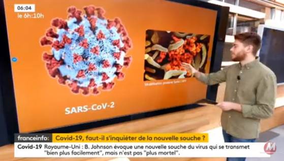 Nouvelle souche du coronavirus apparue en Grande-Bretagne: ce que l'on sait (Vidéo)