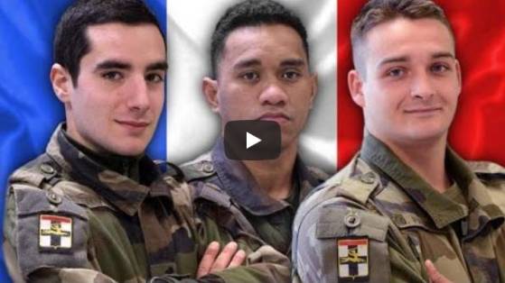 Trois soldats français ont été tués au Mali.  Ile étaient âgés de 21, 23 et 28 ans