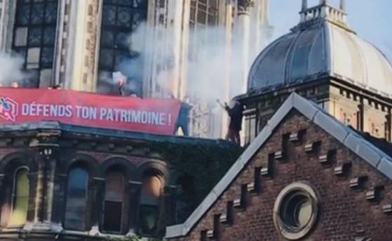 Lille: Une chapelle condamnée à être détruite occupée par un collectif de défense du patrimoine