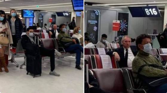 François Bayrou crée la polémique après avoir été photographié sans masque à l'aéroport d'Orly