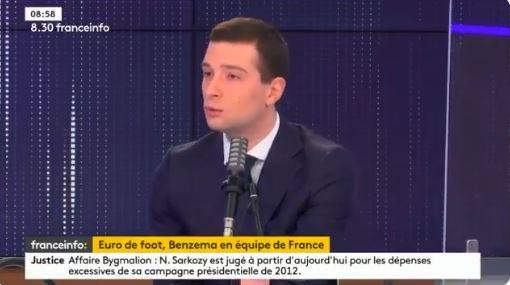 Jordan Bardella (RN) : "Le rappeur Youssoupha a appelé au meurtre d'Eric Zemmour, a eu des propos abjects à l'égard de Marine Le Pen, a qualifié la France de « pays d'escrocs ». Et c'est lui que l'on choisit pour l'hymne de l’Équipe de France pour l'Euro 2021 ?"