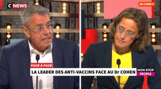 Le face-à-face explosif entre Alexandra Henrion-Caude et le Dr. Cohen au sujet des vaccins sur CNews