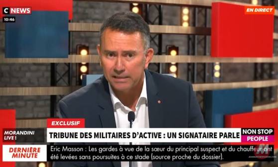 Un capitaine de gendarmerie sanctionné de 40 jours d'arrêt de rigueur après avoir signé les 2 tribunes des militaires et avoir critiqué le Gouvernement