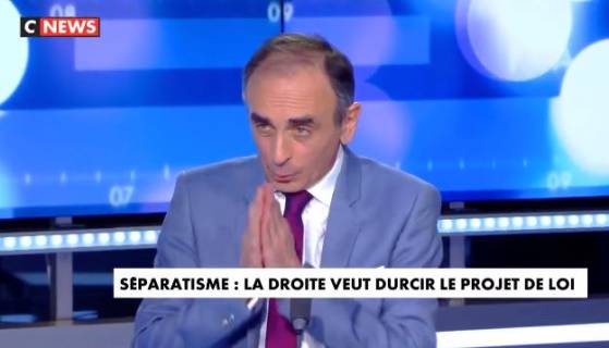 Eric Zemmour : “Je condamne la gifle, mais il a lui-même désacralisé sa fonction. Macron et son ministre de la Justice ne cessent de relativiser les violences dans la société. A-t-il reçu une claque ou un sentiment de claque ?”