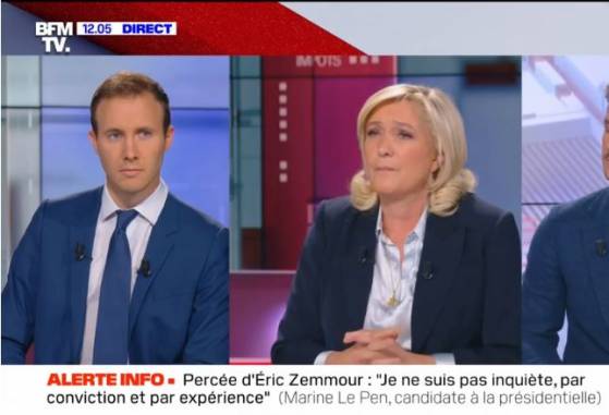 Marine Le Pen : "Je pense très sérieusement que je serai au second tour de cette élection présidentielle"