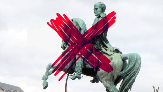 « Déplacement de la statue de Napoléon à Rouen », un mensonge en direct sur LCI