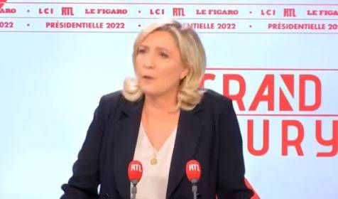 Marine Le Pen : " Il y a un risque de voir une véritable partition de certains territoires. Il y a des zones de non-droit, des zones de non-France, contre lesquelles le gouvernement est incapable d'agir"