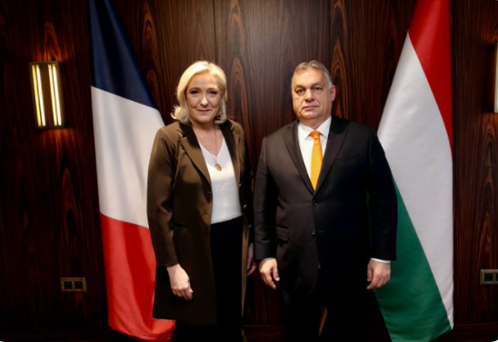 Nouvelle rencontre entre Marine Le Pen et Viktor Orbán