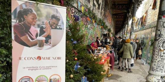 «Je Consomme Noir» : un marché de Noël parisien réservé aux commerçants noirs