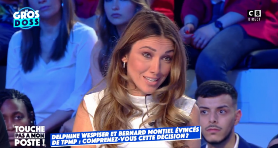 Delphine Wespiser (ancienne Miss France) va voter Marine Le Pen, elle est évincée de TPMP : "On me met au placard, parce que j'ai utilisé mon droit de liberté de penser et de m'exprimer"