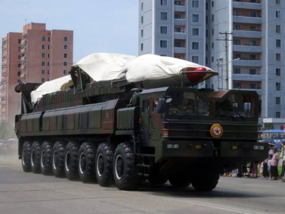 Un missile composé d'une ou plusieurs têtes nucléaires a été tiré par la Corée du Nord ce samedi, annonce l'état-major sud-coréen