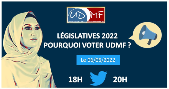 Le parti islamique UDMF des "Démocrates Musulmans" présente une centaine de candidats aux législatives 2022