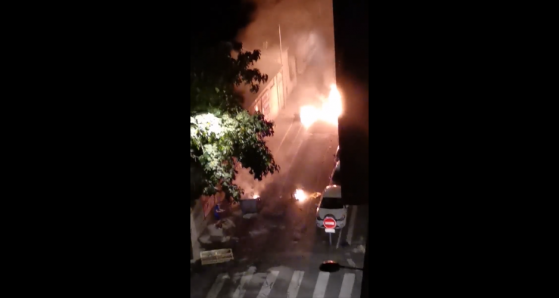 14 juillet : feu d'artifice pyromane à la Métropole de Lyon, 60 voitures incendiées et un policier blessé