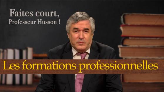Faites court professeur Husson - La place accordée aux formations professionnelles