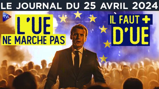 Union européenne : Macron récidive à la Sorbonne - JT du jeudi 25 avril 2024